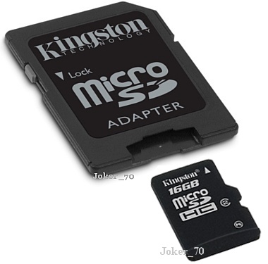 MicroSd 16 GB Trans Flash SDHC