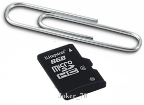 MicroSd 8 GB Trans Flash